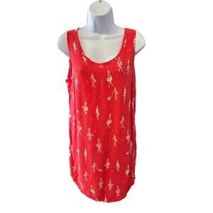 California Krush Women's Midi Dress - Red, Size Medium